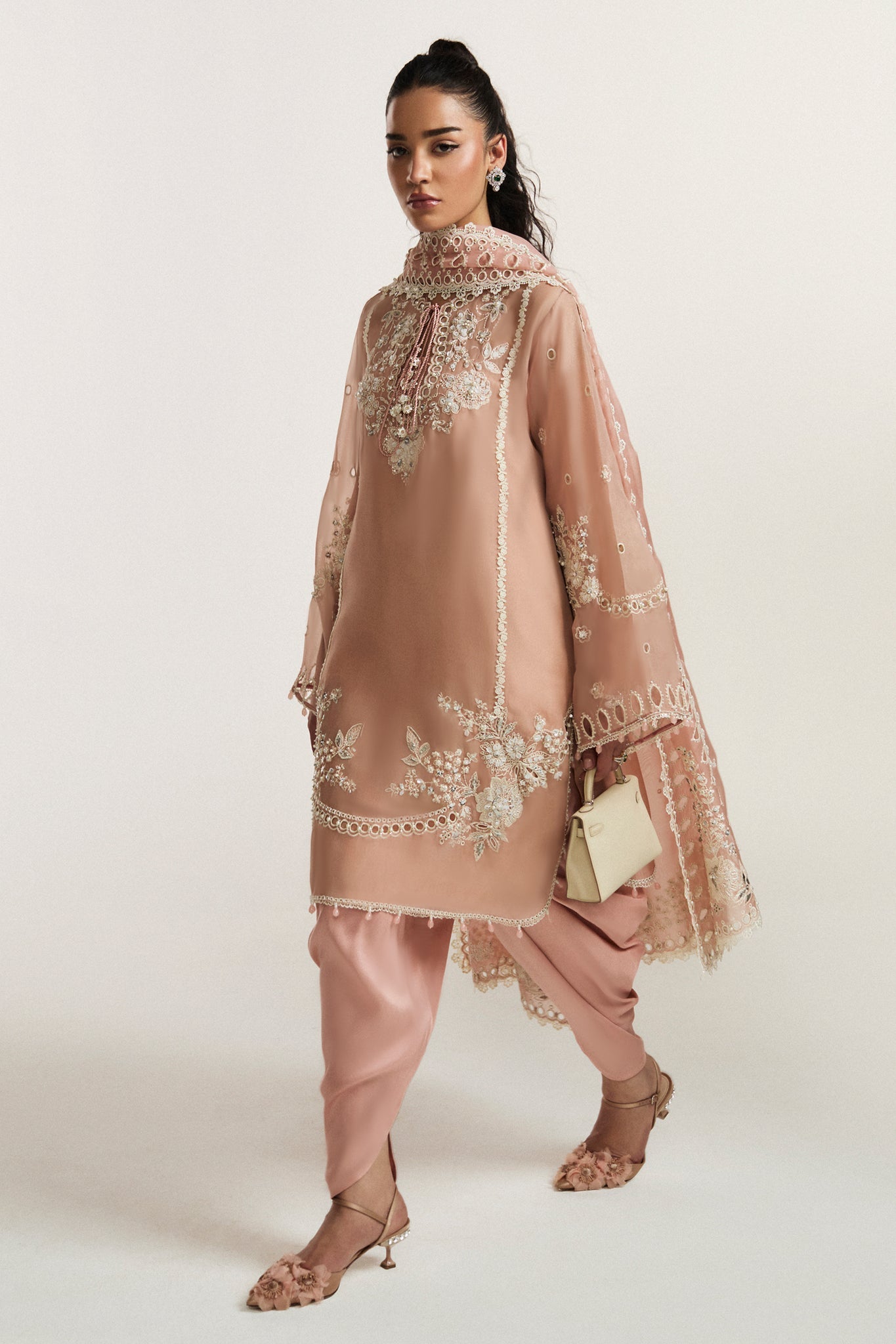 Elan | Vital Ornee | FLEUR DE ROSE (EV-21358) - Formal Dress - available at Maria Faisal in UK and USA.