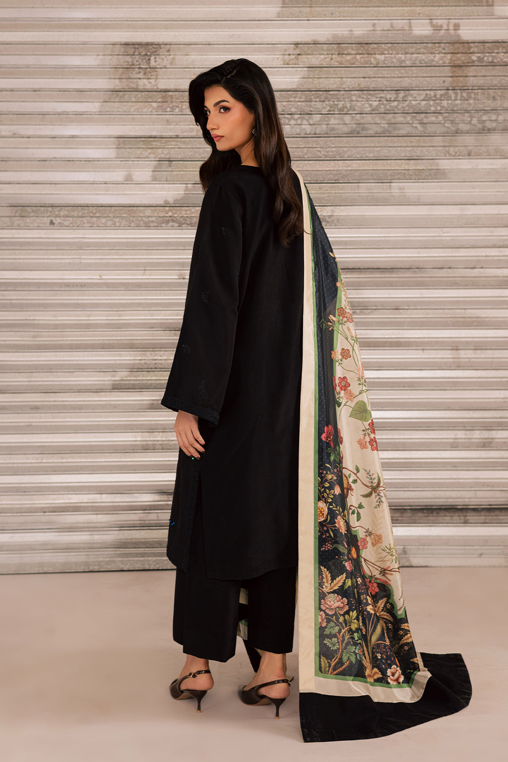 Vanya | Silk Edit | SL-21 - Luxury Dress - available at Maria Faisal in UK and USA.