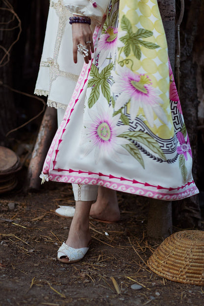 Elan | Kashmee Legacy Lawn 26 |ZÉRIN (EL26-11 B) - Luxury Dress - available at Maria Faisal in UK and USA.