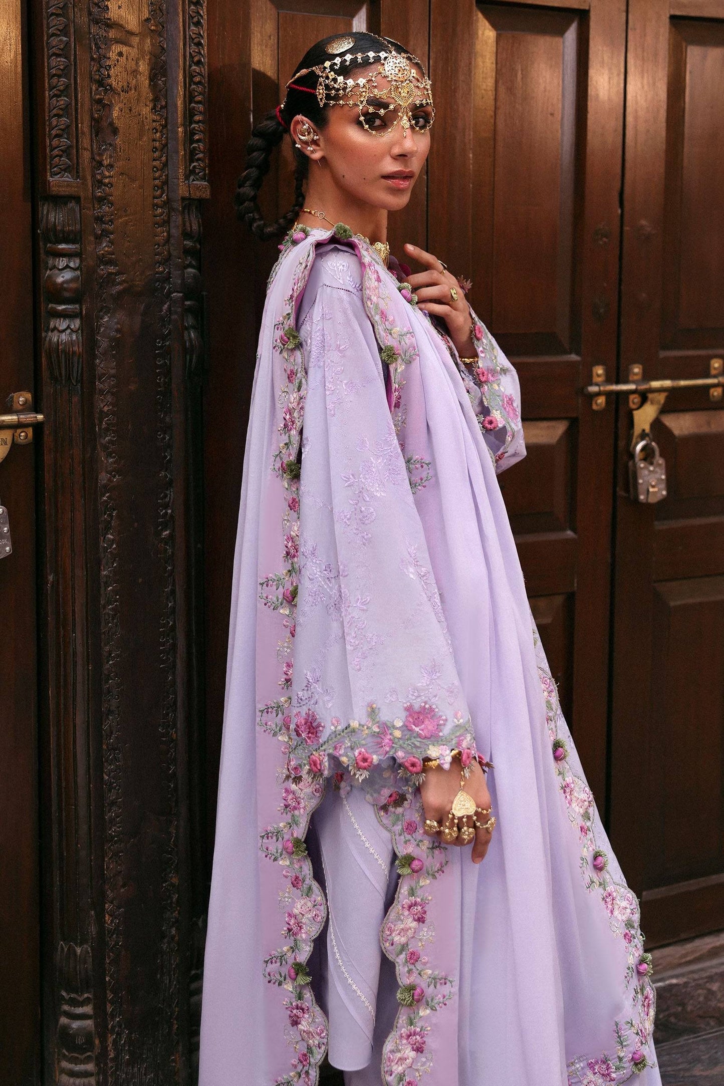 Zaha | Festive Lawn 25 | NILOFER (ZF-25-04) by Maria Faisal - Registered Vendor of : Zaha - type : Ladies Clothes - 100% original wedding dresses