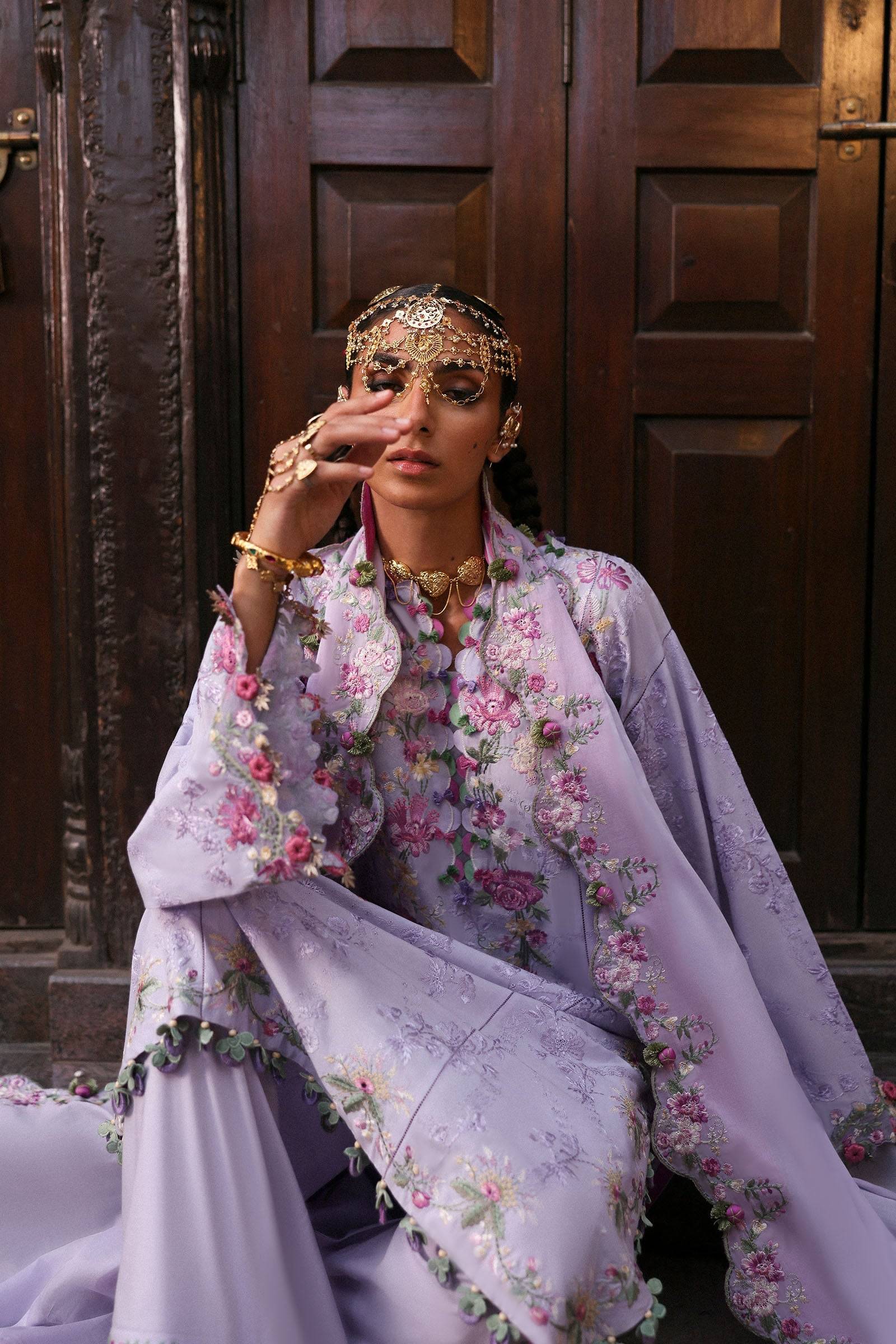 Zaha | Festive Lawn 25 | NILOFER (ZF-25-04) by Maria Faisal - Registered Vendor of : Zaha - type : Ladies Clothes - 100% original wedding dresses