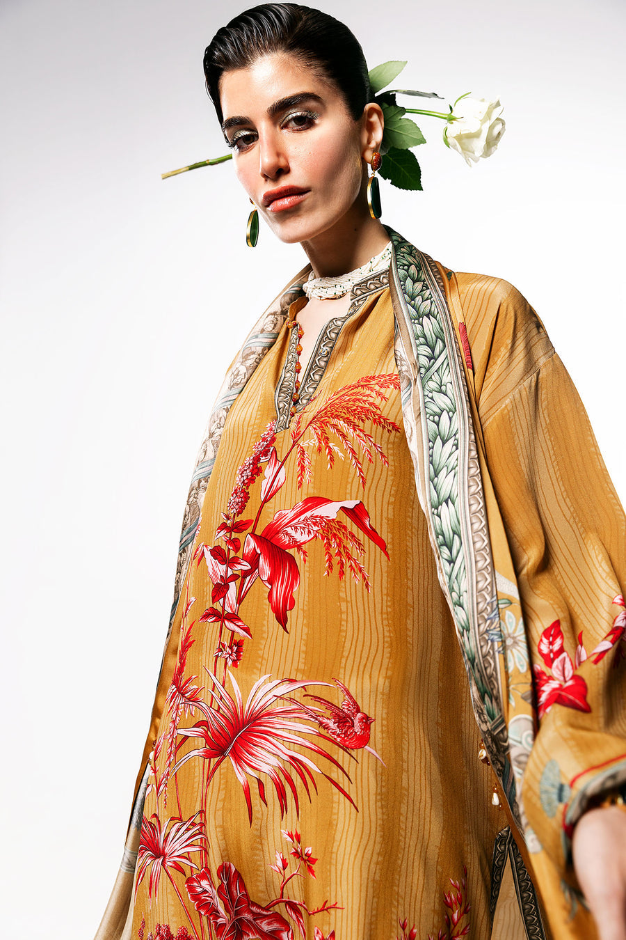 Elan | Auree Pret |ORIANE (EV-21398) - Formal Dress - available at Maria Faisal in UK and USA.