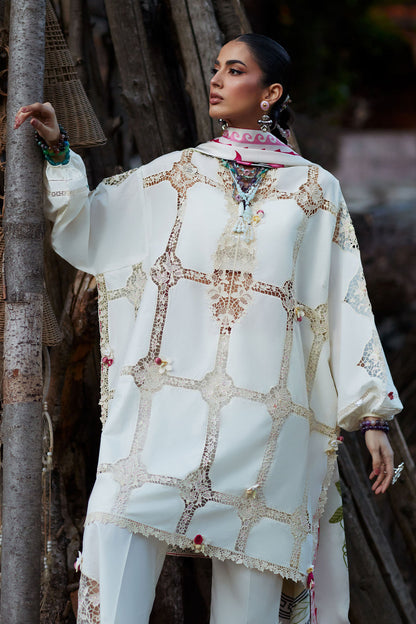 Elan | Kashmee Legacy Lawn 26 |ZÉRIN (EL26-11 B) - Luxury Dress - available at Maria Faisal in UK and USA.