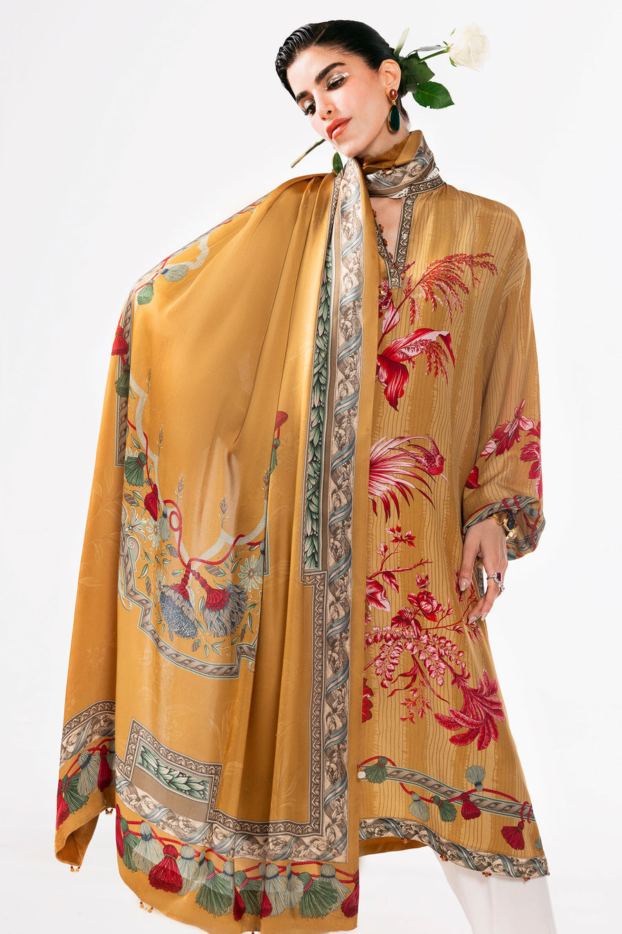 Elan | Auree Pret |ORIANE (EV-21398) - Formal Dress - available at Maria Faisal in UK and USA.