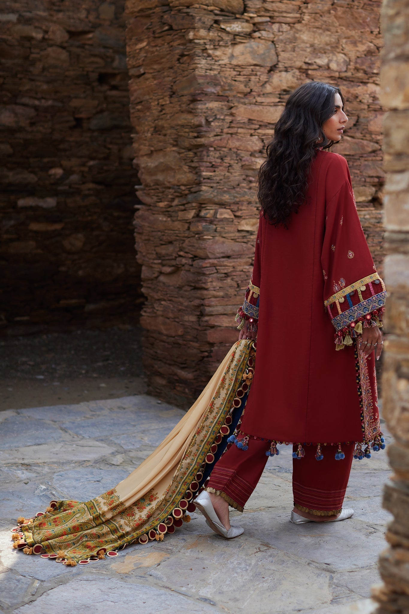 Elan | Winter Collection 24 | ELNAZ (EW24-07) - Ladies Clothes - Maria Faisal