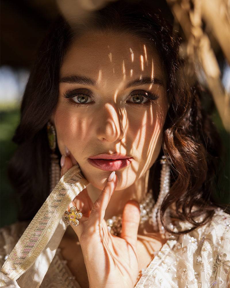 Ain | Cascade Party Wears | AN-99 by Maria Faisal - Registered Vendor of : Ain - type : Ladies Clothes - 100% original wedding dresses