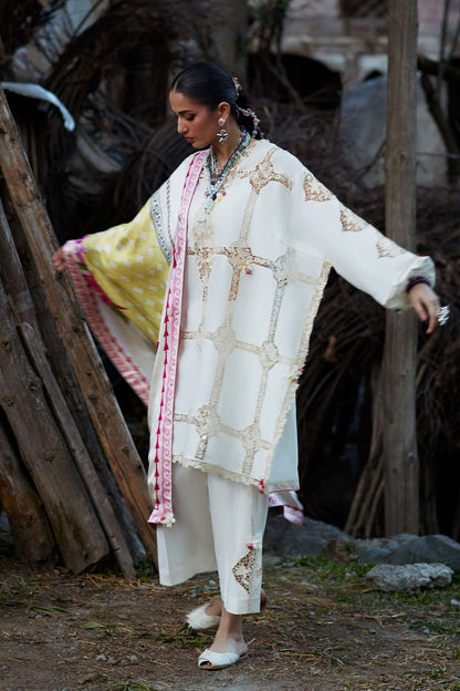 Elan | Kashmee Legacy Lawn 26 |ZÉRIN (EL26-11 B) - Luxury Dress - available at Maria Faisal in UK and USA.