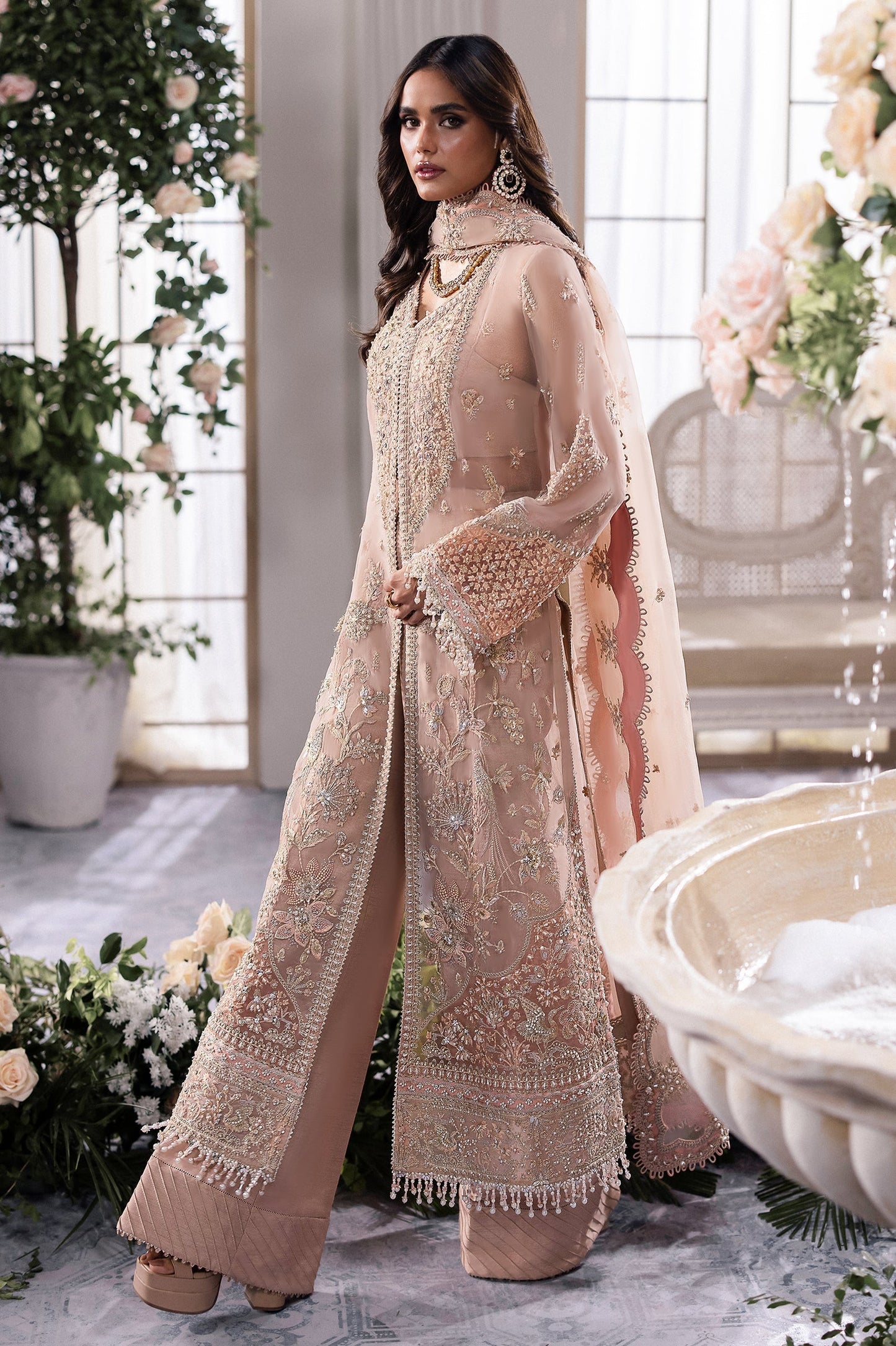Zaha | Gossamer Formals 24 | ELYSIA (ZC24-05) - Wedding Dress - Maria Faisal