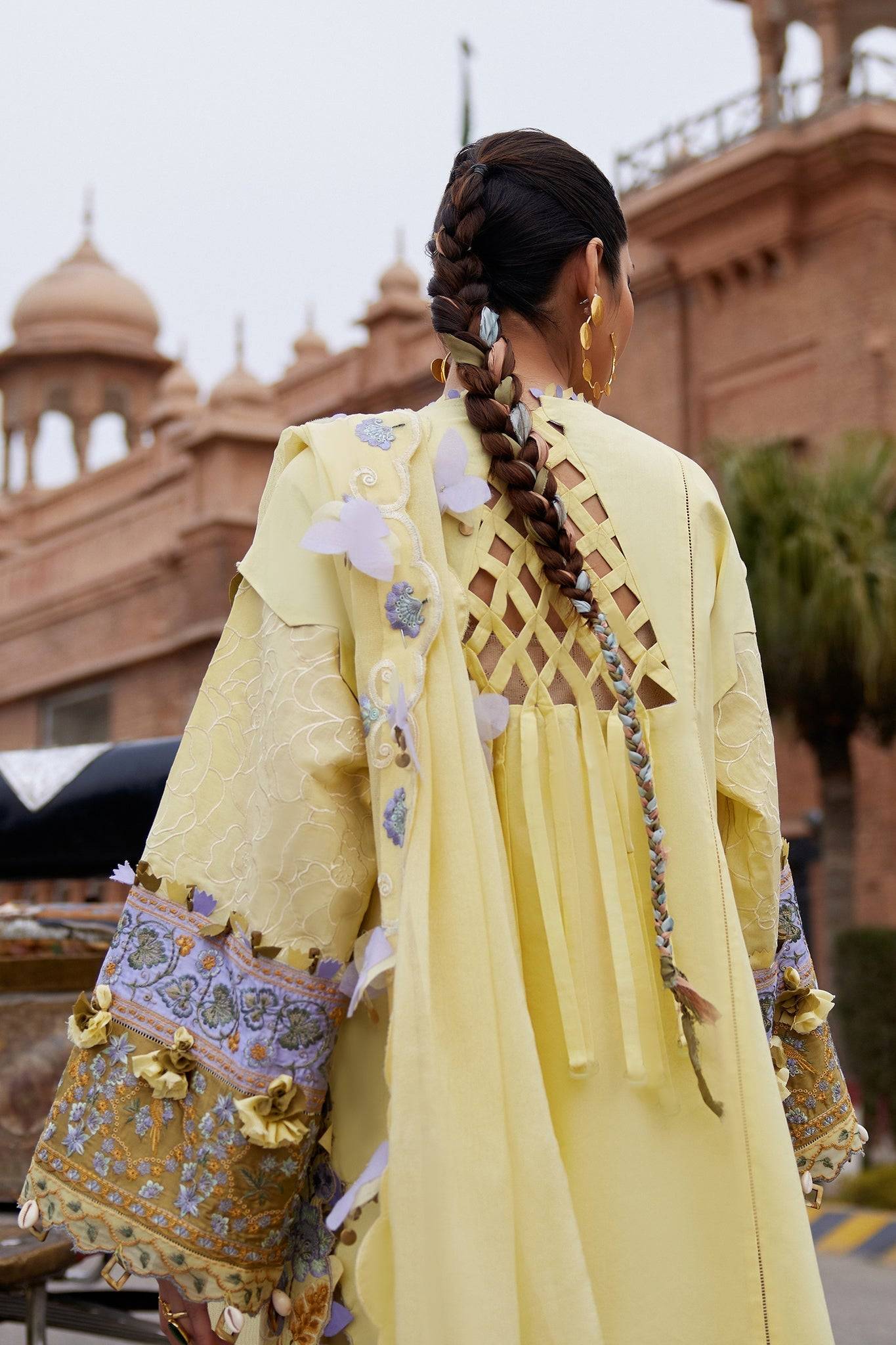 Elan | Luxury Lawn 25 | AMARA (EL25-09 A) by Maria Faisal - Registered Vendor of : Elan - type : Ladies Clothes - 100% original wedding dresses