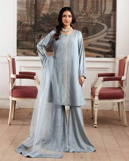 Ain | Zahra Formal Edit 25 | AN-107 by Maria Faisal - Registered Vendor of : Ain - type : Ladies Clothes - 100% original wedding dresses