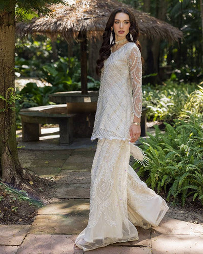 Ain | Cascade Party Wears | AN-99 by Maria Faisal - Registered Vendor of : Ain - type : Ladies Clothes - 100% original wedding dresses