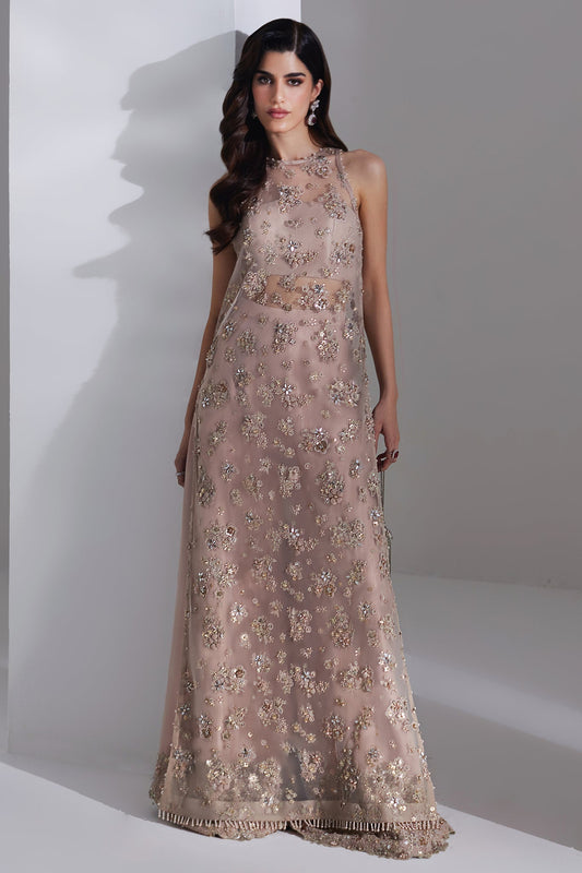 Elan | Luxury Wedding Wears | BRUME ROSEE (EP-20885) - Bridal Dress - available at Maria Faisal in UK and USA.