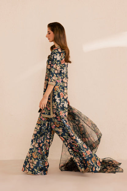 Vanya | Silk Edit | SL-16 - Luxury Dress - available at Maria Faisal in UK and USA.