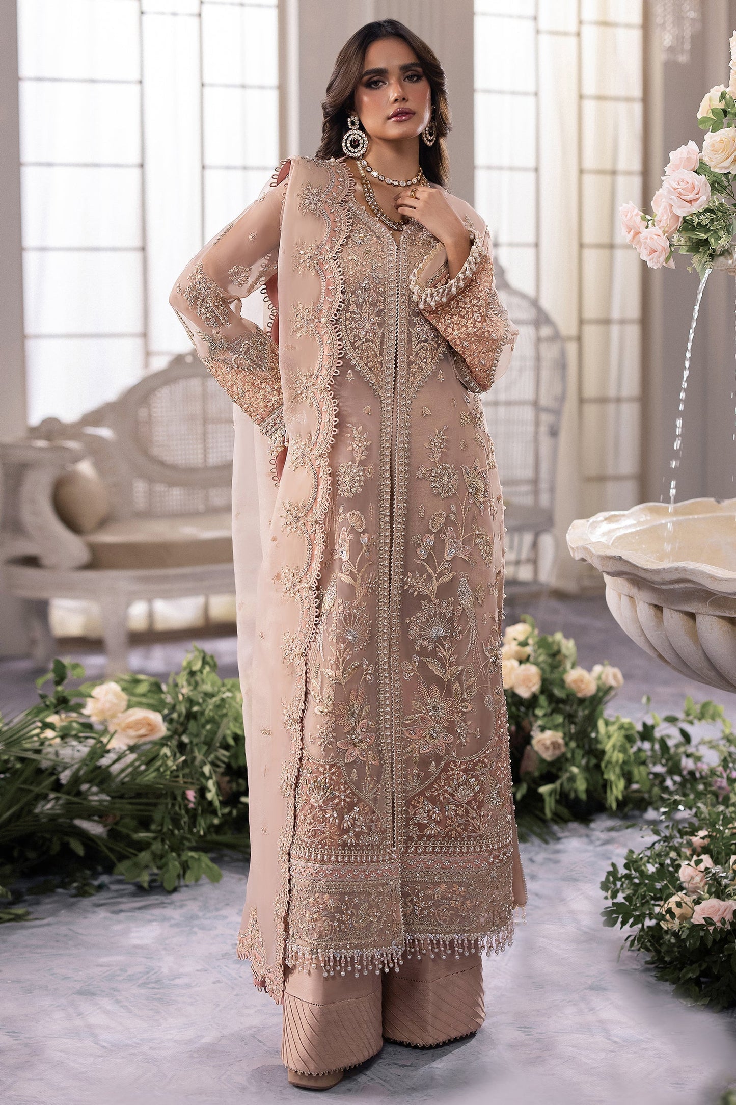 Zaha | Gossamer Formals 24 | ELYSIA (ZC24-05) - Wedding Dress - Maria Faisal