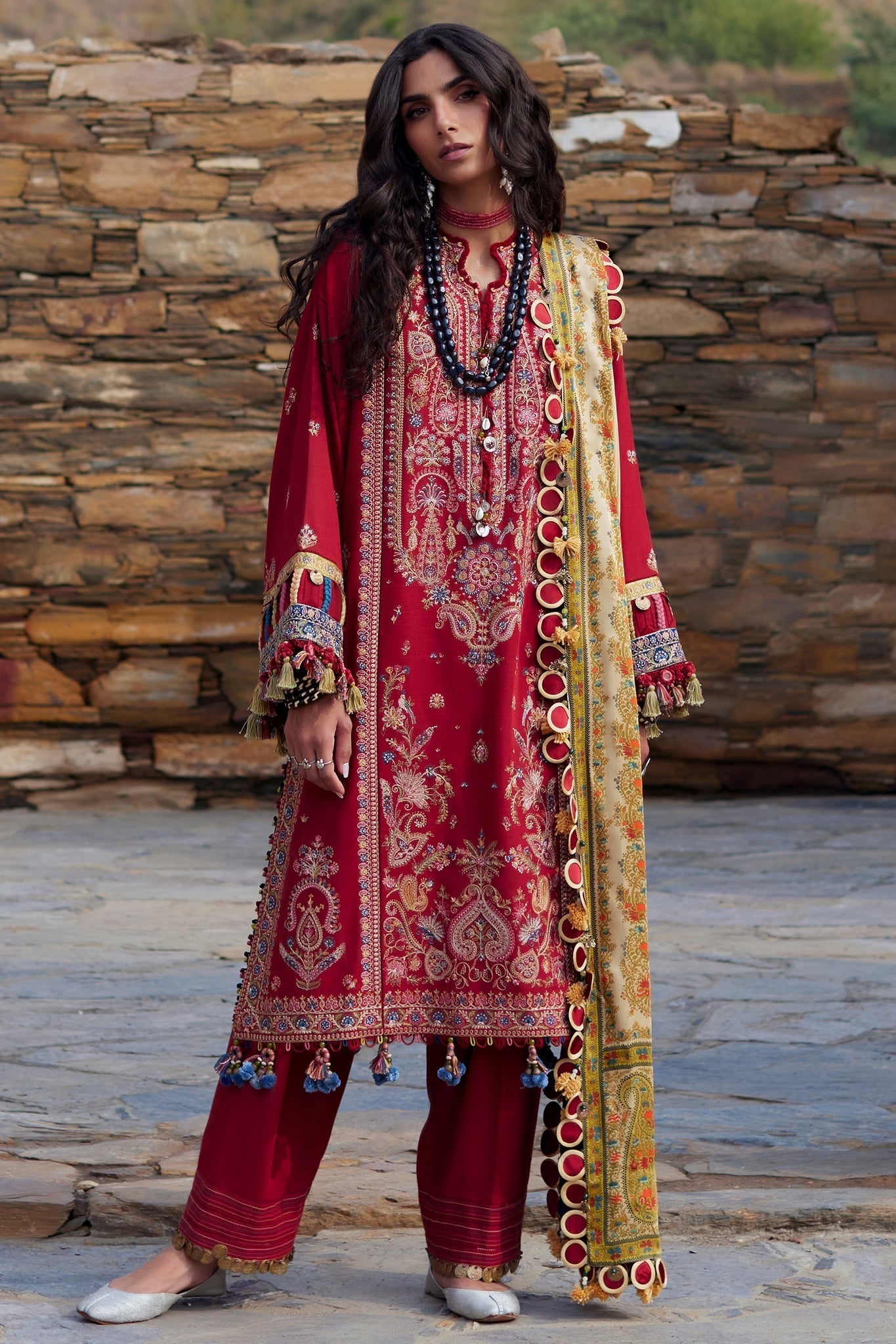 Elan | Winter Collection 24 | ELNAZ (EW24-07) - Ladies Clothes - Maria Faisal
