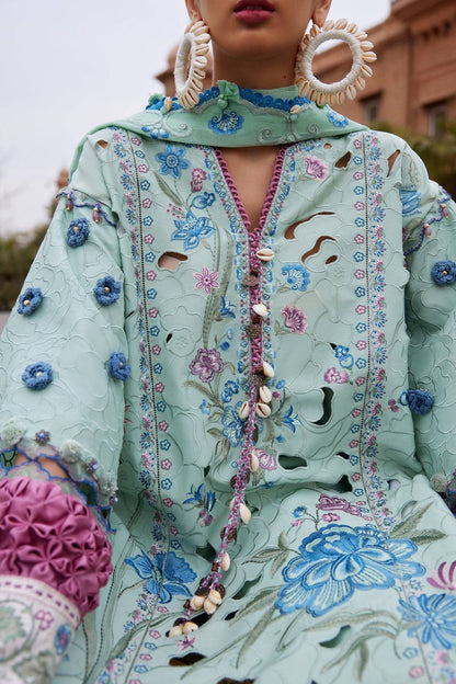 Elan | Luxury Lawn 25 | AMARA (EL25-09 B) by Maria Faisal - Registered Vendor of : Elan - type : Ladies Clothes - 100% original wedding dresses