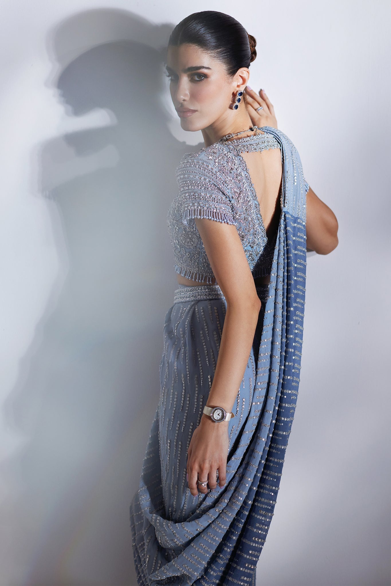 Elan | Luxury Wedding Wears | ECLAT GLACE (EP-21008) - Bridal Dress - available at Maria Faisal in UK and USA.