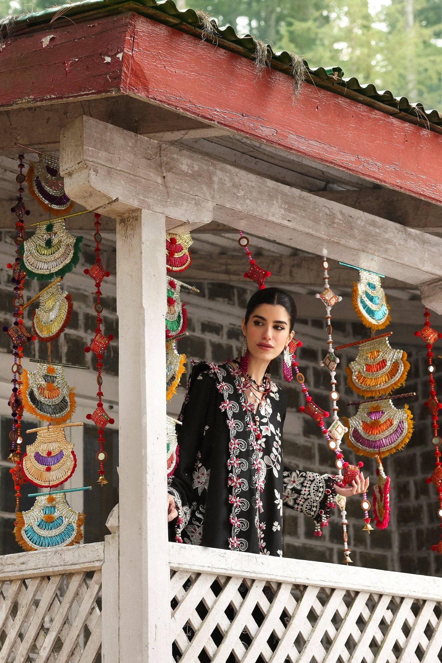 Zaha | Lawn 25 | AABROO (ZL25-05 B) by Maria Faisal - Registered Vendor of : Zaha - type : Ladies Clothes - 100% original wedding dresses