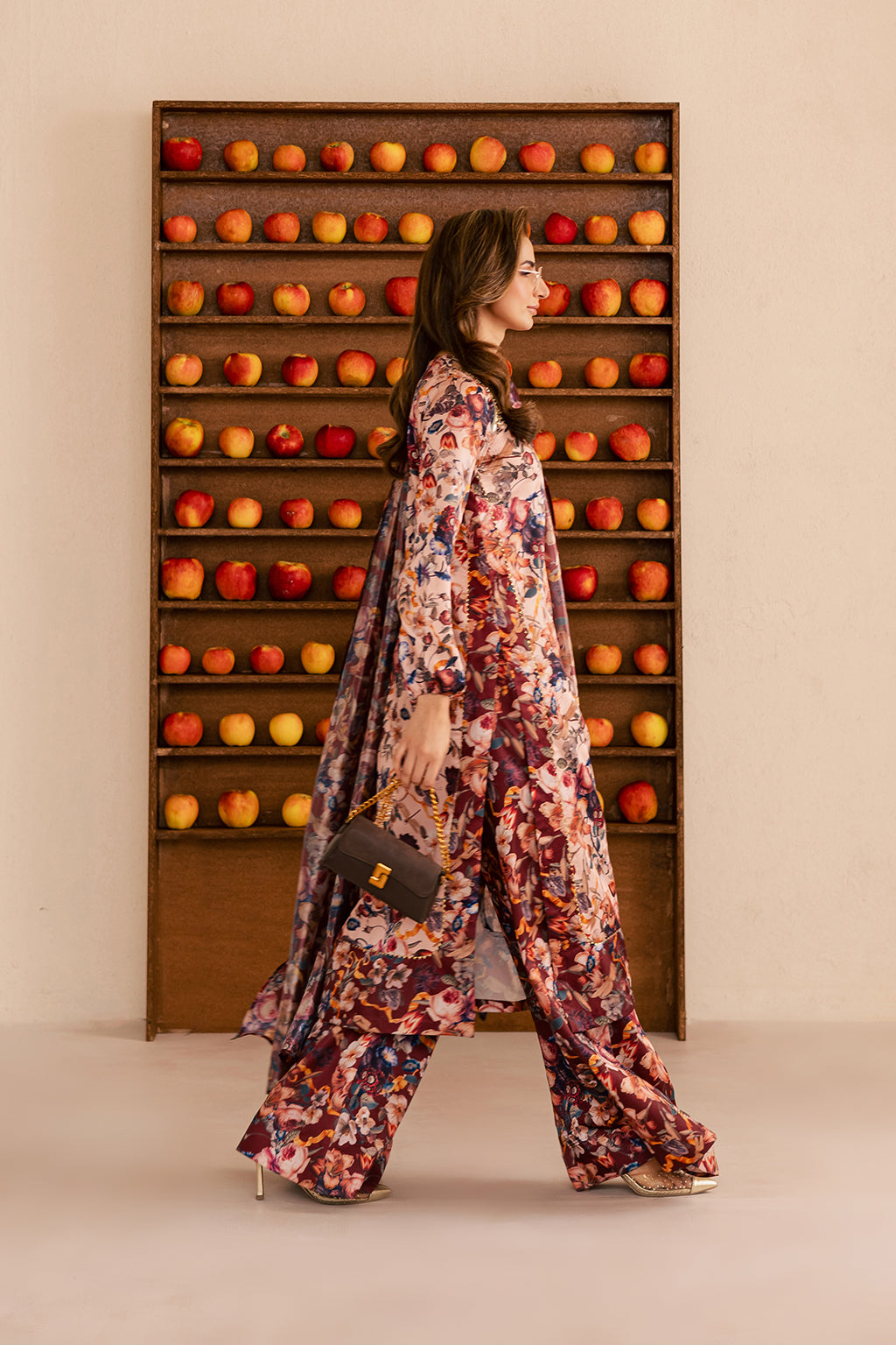 Vanya | Silk Edit | SL-15 - Luxury Dress - available at Maria Faisal in UK and USA.