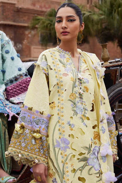 Elan | Luxury Lawn 25 | AMARA (EL25-09 A) by Maria Faisal - Registered Vendor of : Elan - type : Ladies Clothes - 100% original wedding dresses