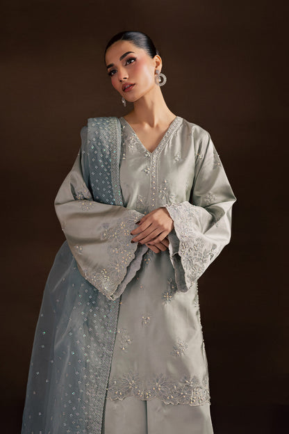 Vanya | Silk Edit | SL-19 - Luxury Dress - available at Maria Faisal in UK and USA.