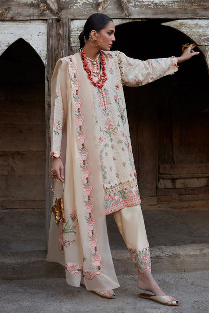Elan | Kashmee Legacy Lawn 26 | MEHRVAAN (EL26-10 A) - Luxury Dress - available at Maria Faisal in UK and USA.