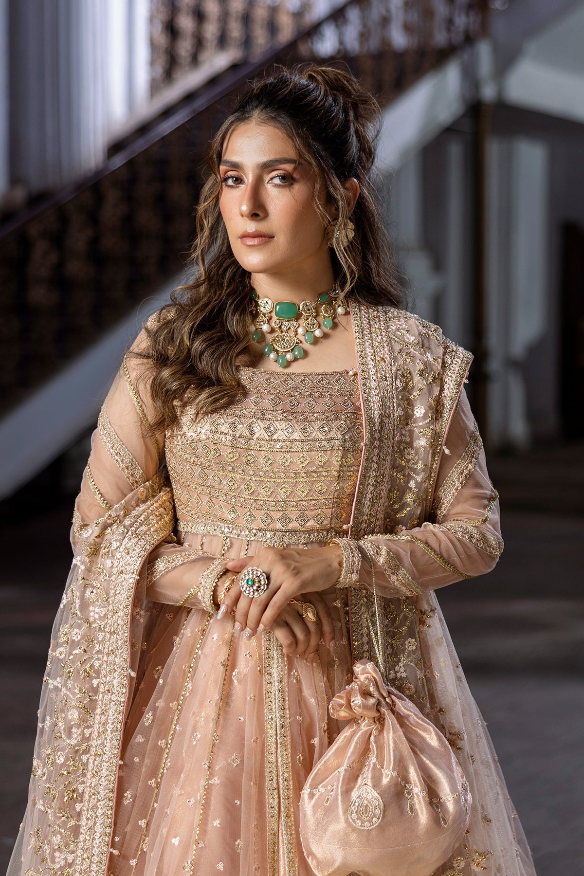 Erum Khan | Jahan Wedding 25 | Pink Dust - Ladies Clothes - Maria Faisal