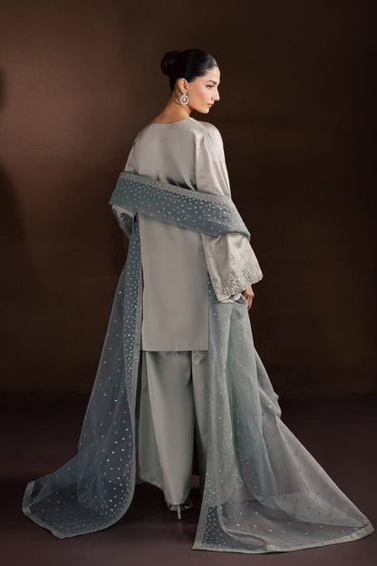 Vanya | Silk Edit | SL-19 - Luxury Dress - available at Maria Faisal in UK and USA.