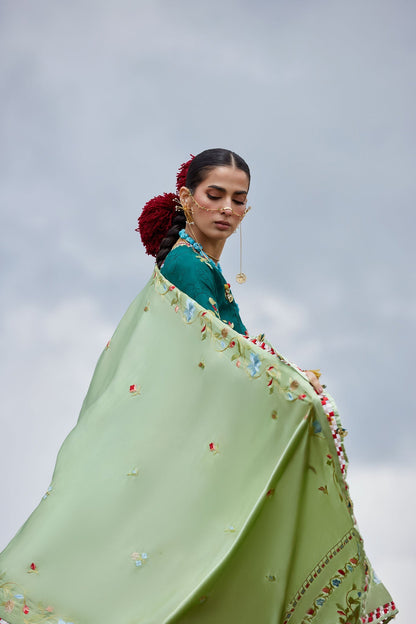 Elan | Kashmee Legacy Lawn 26 |DEODAR (EL26-12 A) - Luxury Dress - available at Maria Faisal in UK and USA.