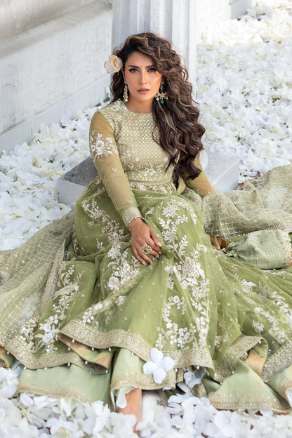 Erum Khan | Jahan Wedding 25 | Mint Glow - Ladies Clothes - Maria Faisal