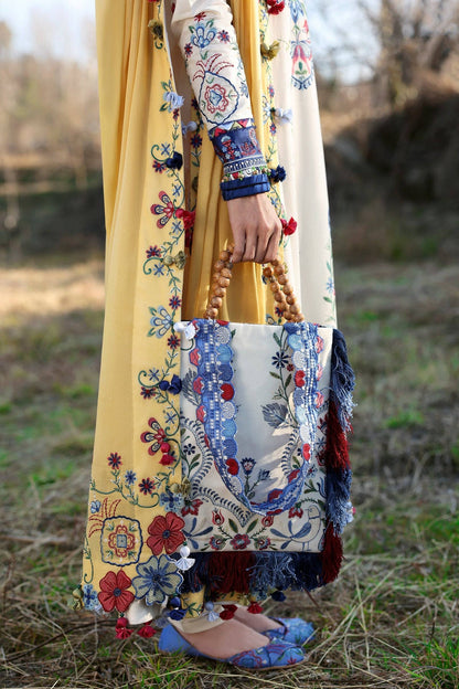Zaha | Lawn 25 | KASHUR (ZL25-11 B) by Maria Faisal - Registered Vendor of : Zaha - type : Ladies Clothes - 100% original wedding dresses