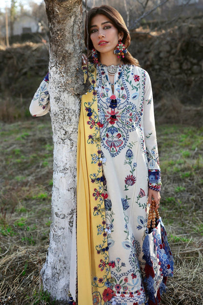 Zaha | Lawn 25 | KASHUR (ZL25-11 B) by Maria Faisal - Registered Vendor of : Zaha - type : Ladies Clothes - 100% original wedding dresses