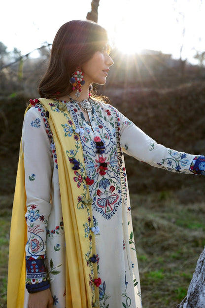 Zaha | Lawn 25 | KASHUR (ZL25-11 B) by Maria Faisal - Registered Vendor of : Zaha - type : Ladies Clothes - 100% original wedding dresses