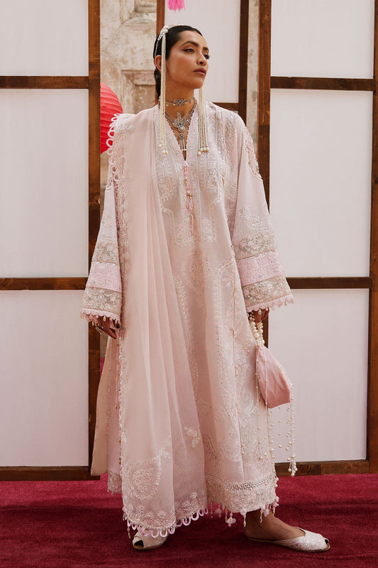 Elan | Kashmee Legacy Lawn 26 |ROUHAAN (EL26-04 B) - Luxury Dress - available at Maria Faisal in UK and USA.