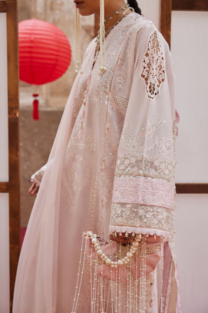 Elan | Kashmee Legacy Lawn 26 |ROUHAAN (EL26-04 B) - Luxury Dress - available at Maria Faisal in UK and USA.