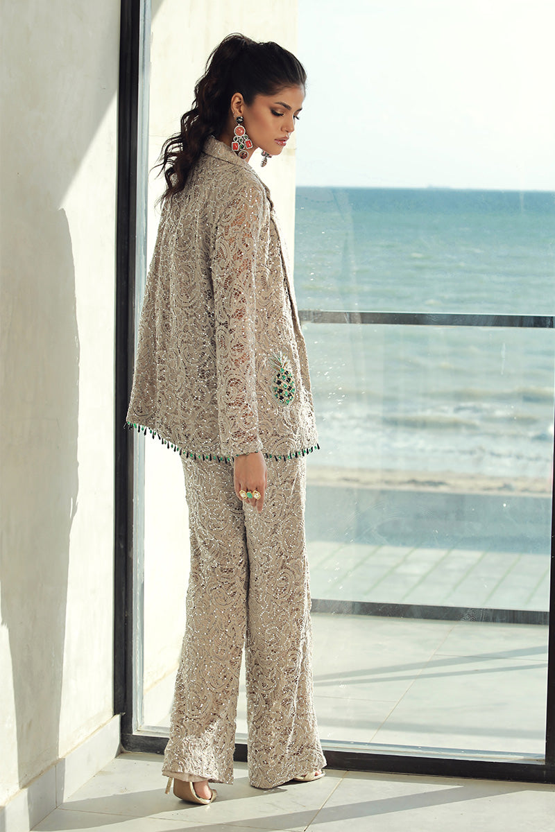 Wardha Saleem | Luxury Pret Fusion Wear | GIA (3PC) - Ladies Clothes 