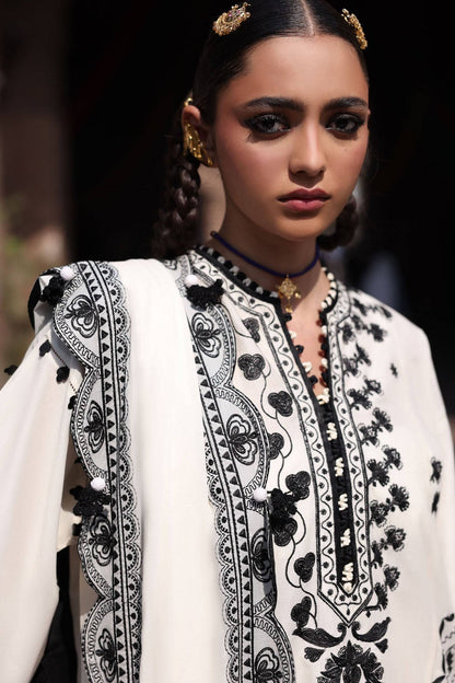 Zaha | Festive Lawn 25 | ZARMINA (ZF-25-08) by Maria Faisal - Registered Vendor of : Zaha - type : Ladies Clothes - 100% original wedding dresses