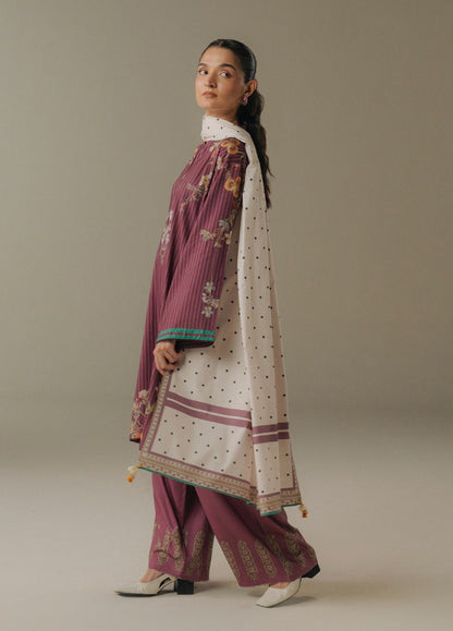 Zara Shahjahan | Coco Prints 25 | Amber Days-1A - Casual Dress - available at Maria Faisal in UK and USA.