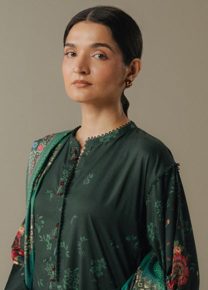 Zara Shahjahan | Coco Prints 25 | Wild Fern-2A - Casual Dress - available at Maria Faisal in UK and USA.