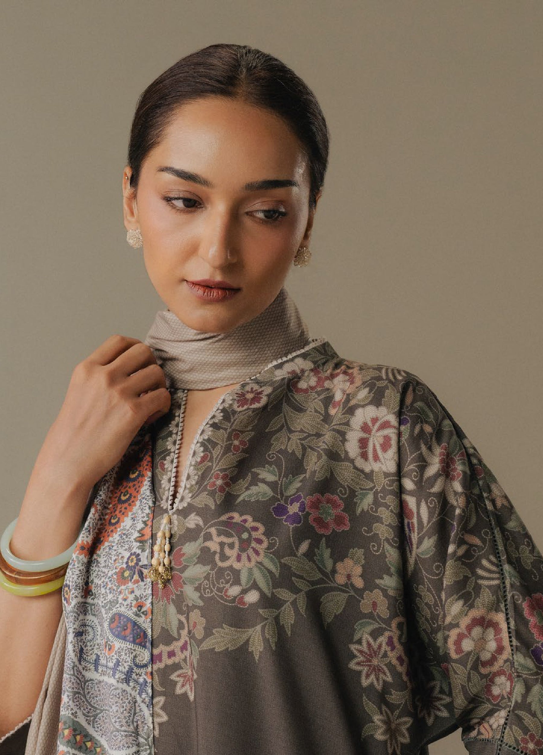 Zara Shahjahan | Coco Prints 25 | Autumn Line-10A - Casual Dress - available at Maria Faisal in UK and USA.