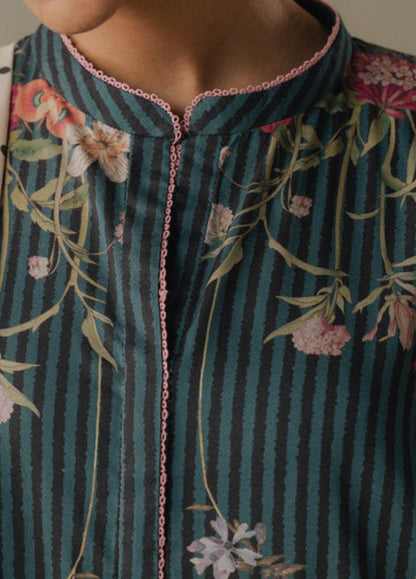 Zara Shahjahan | Coco Prints 25 | Amber Days-1B - Casual Dress - available at Maria Faisal in UK and USA.