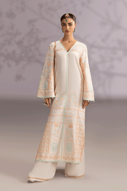 Erum Khan | Summer Whisper | Royal Grace - Luxury Dress - available at Maria Faisal in UK and USA.