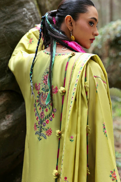 Zaha | Lawn 25 | RHEA (ZL25-14 B) by Maria Faisal - Registered Vendor of : Zaha - type : Ladies Clothes - 100% original wedding dresses