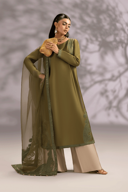 Erum Khan | Summer Whisper | Icon Lady - Luxury Dress - available at Maria Faisal in UK and USA.