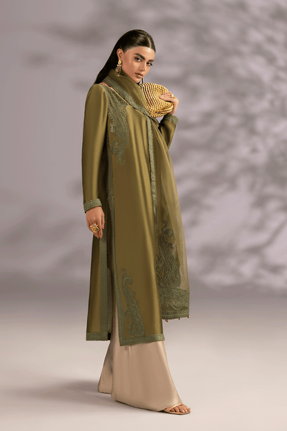 Erum Khan | Summer Whisper | Icon Lady - Luxury Dress - available at Maria Faisal in UK and USA.
