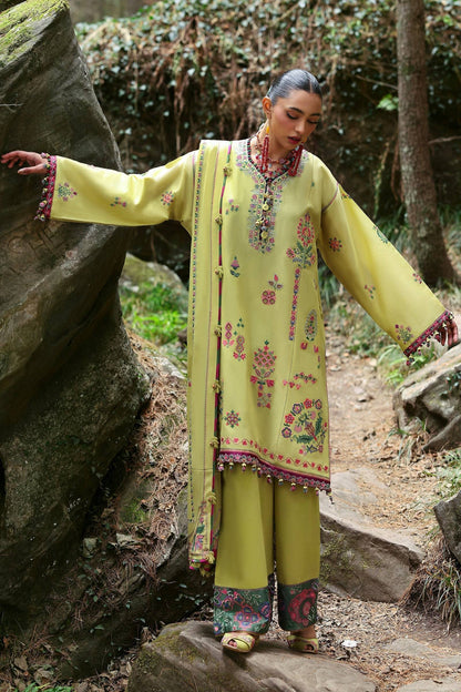 Zaha | Lawn 25 | RHEA (ZL25-14 B) by Maria Faisal - Registered Vendor of : Zaha - type : Ladies Clothes - 100% original wedding dresses