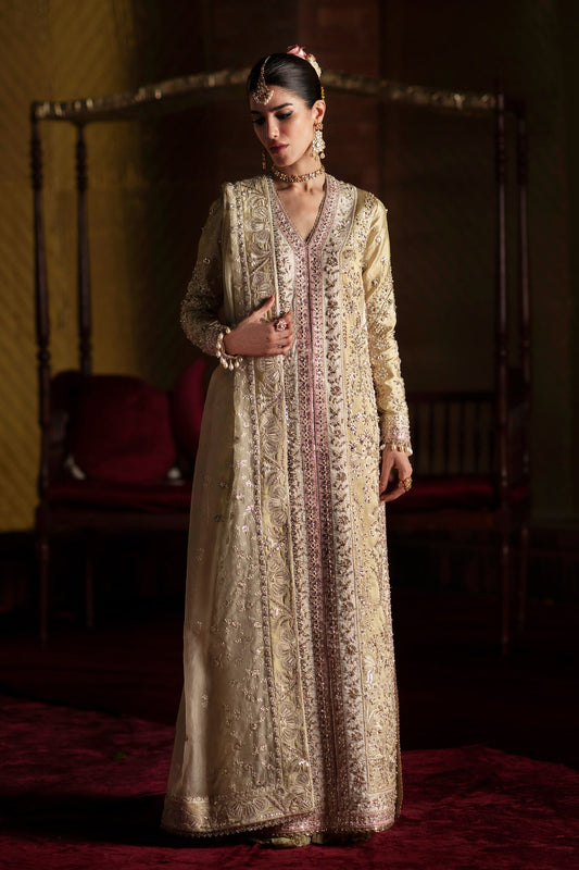 Saad Bin Shahzad | Laavni Formals | SELIN - Formal Dress - available at Maria Faisal in UK and USA.