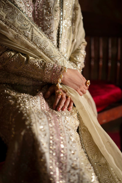 Saad Bin Shahzad | Laavni Formals | SELIN - Formal Dress - available at Maria Faisal in UK and USA.