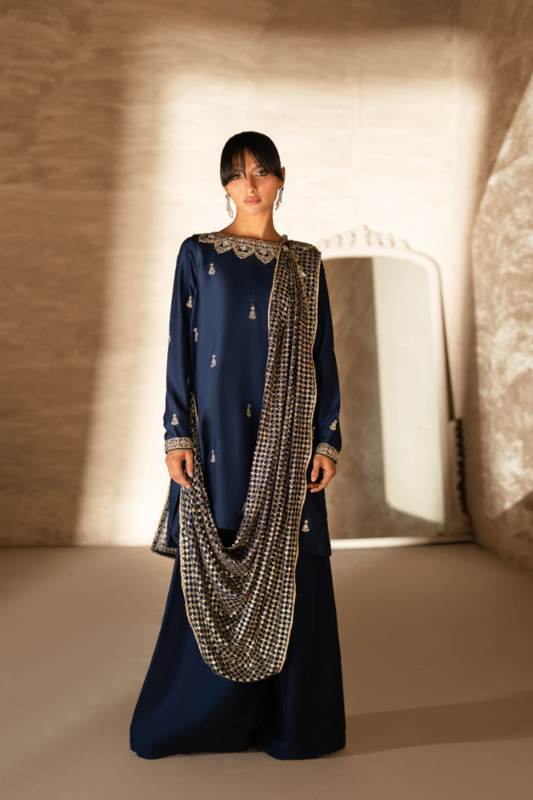 Sana Abbas | Zalea Formals | ZADE - Formal Dress - available at Maria Faisal in UK and USA.