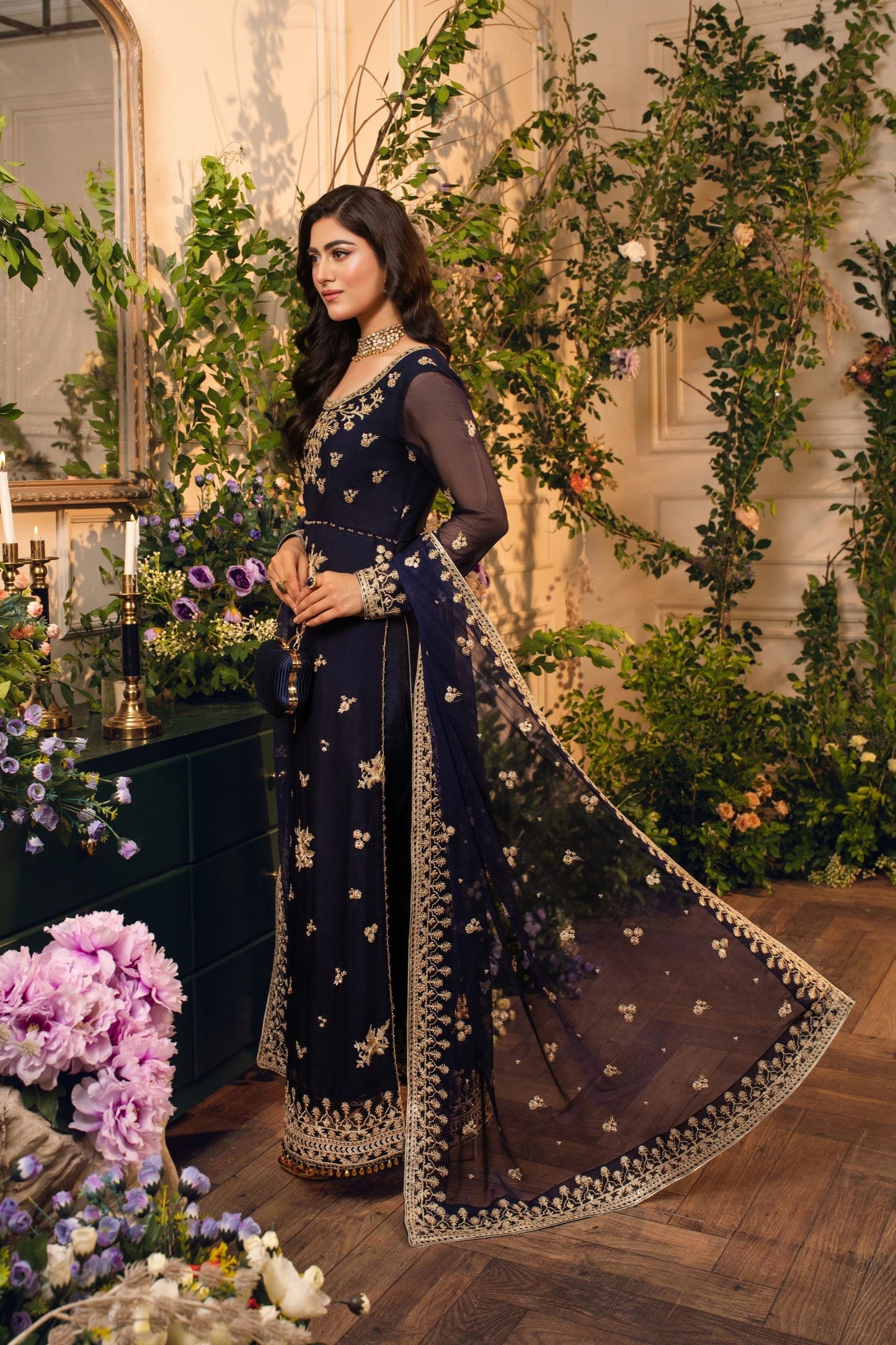 Hemstitch | Festive Edition 24 | Elle - Ladies Clothes - Maria Faisal